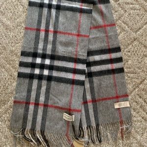 Plaid Burberry Scarf